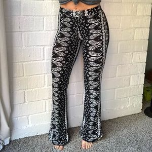 Boho flared pants